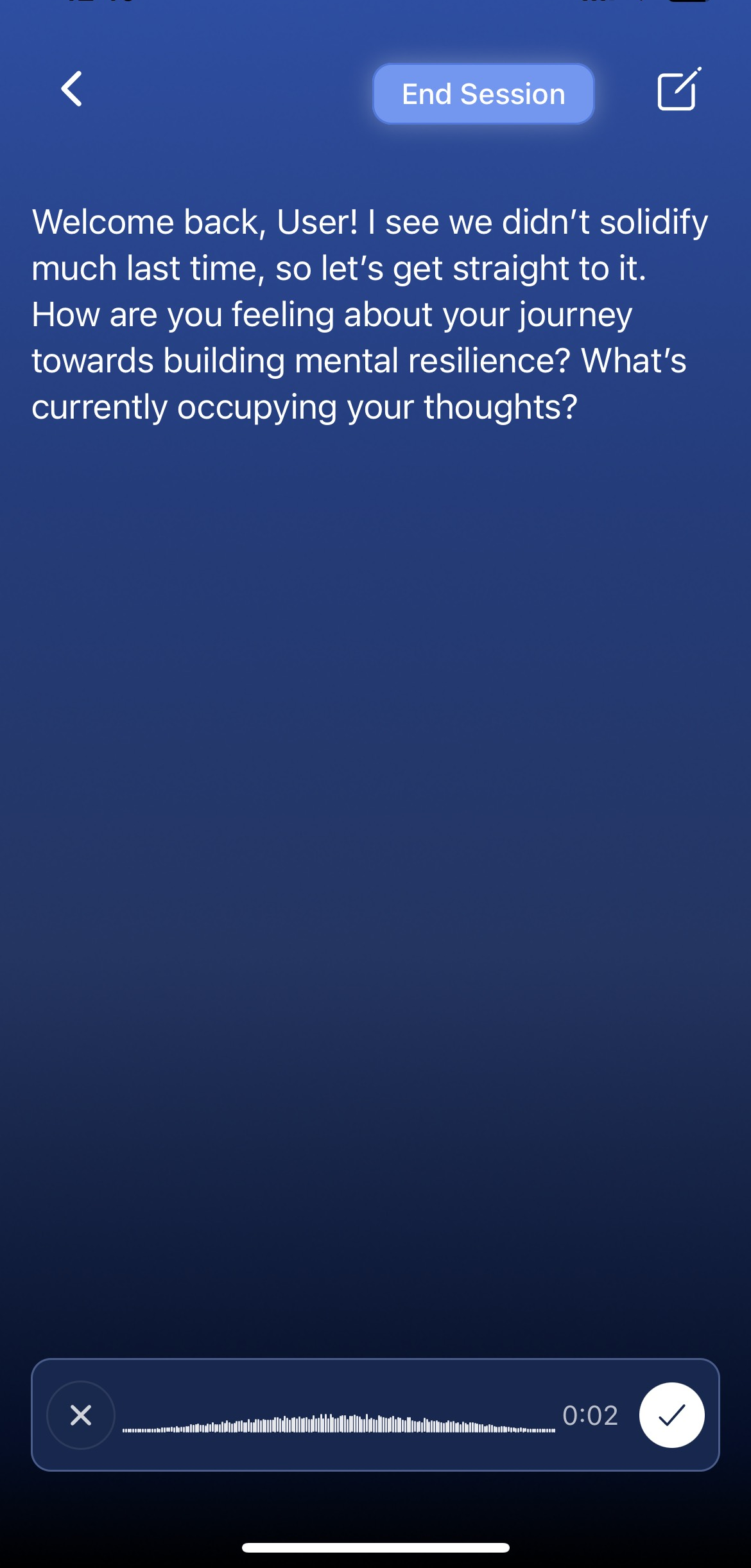 Voice recognition interface